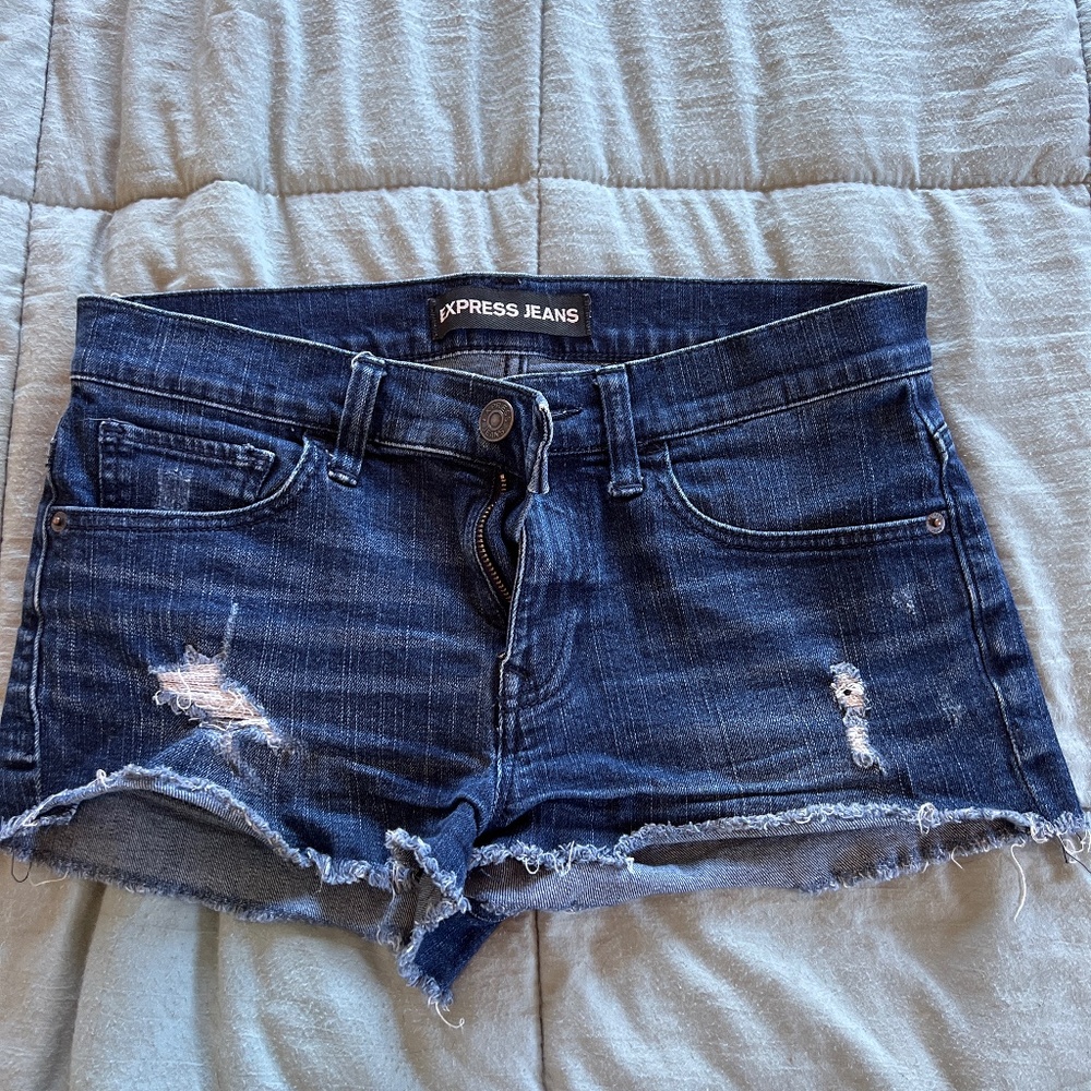 Express Jean Shorts. Size 4